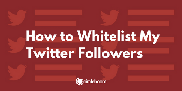 How to Whitelist My Twitter Followers