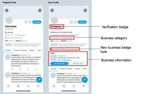 how to create a Twitter business account