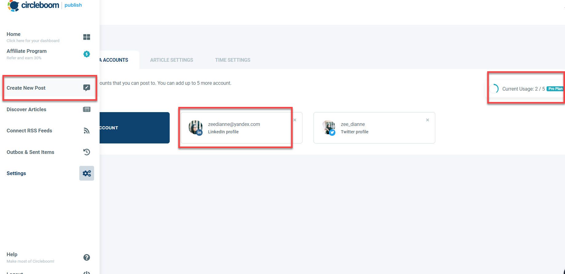 You can schedule posts on your LinkedIn Company Page or your Profile from the Create New Post dashboard.