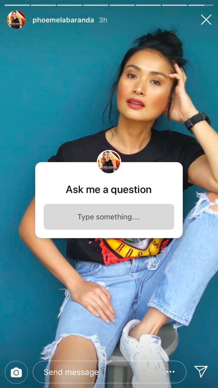 Influencers, public figures, celebrities and brands frequently conduct Q&As with their followers using Instagram questions |  Image Source: @phoemelabaranda