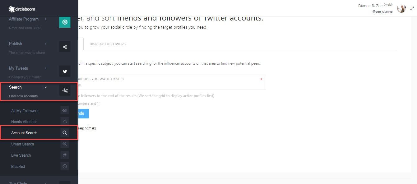 create Twitter lists with Circleboom Twitter!