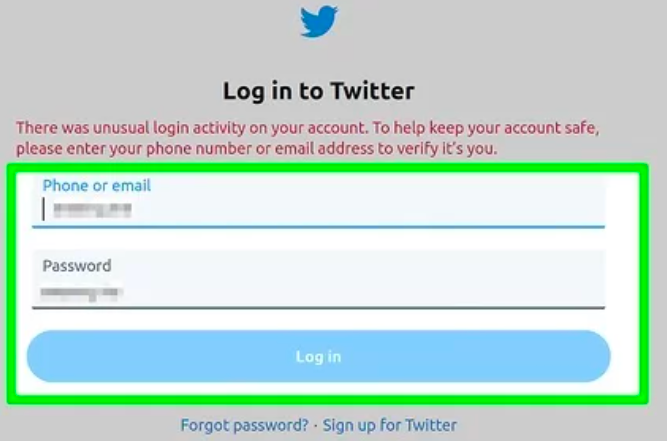 Restoring a suspended Twitter account due to suspicious activity 