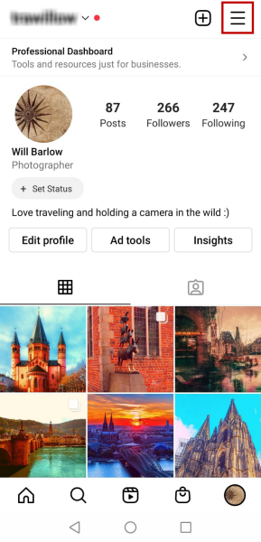 QR code generator for Instagram.