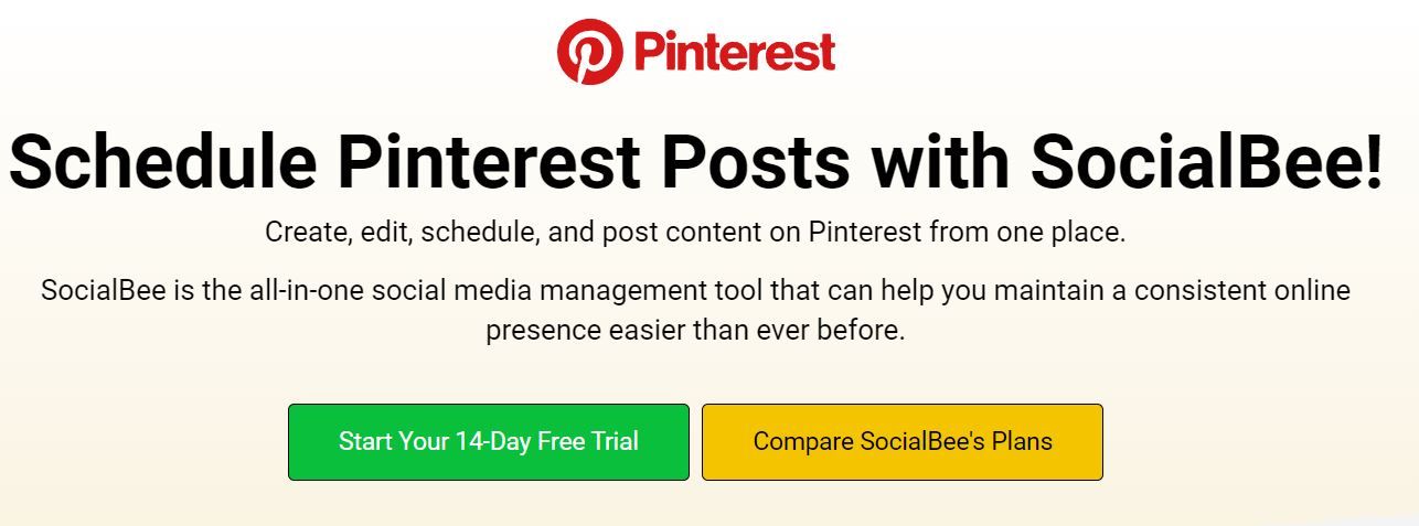 SocialBee Pinterest helps schedule, curate, and auto-post your Pinterest posts easily