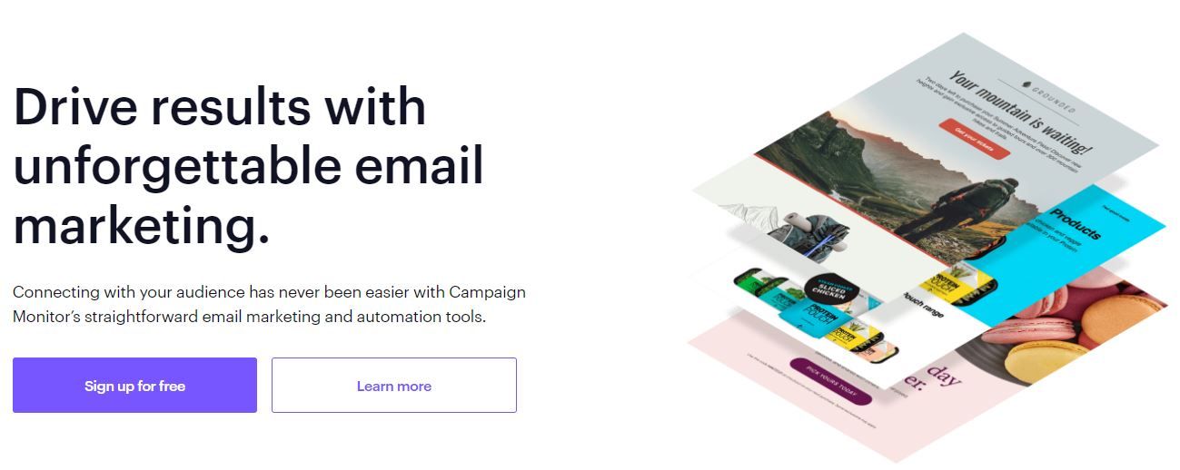 Campaign Monitor is an email marketing tool allowing digital marketers to create excellent emails
